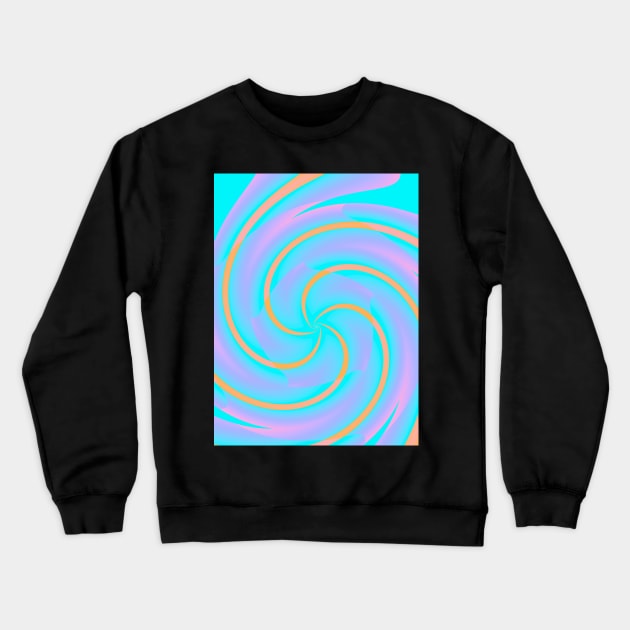 Bright Neon Colors Love Vibes Crewneck Sweatshirt by Urban_Vintage